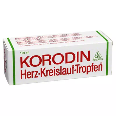 KORODIN Kardiovaskulaarsed suukaudsed tilgad, 100 ml