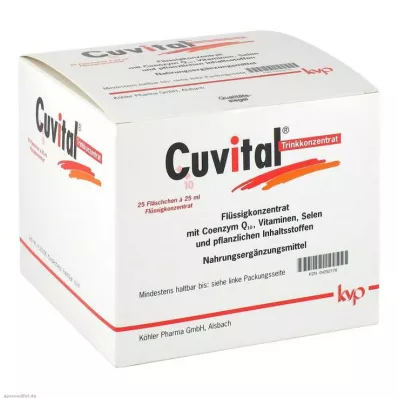 CUVITAL joogikontsentraat, 25X25 ml