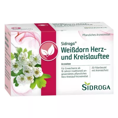SIDROGA Hawthorn Heart and Circulation Tea Filter Pack, 20X1.5 g SIDROGA Hawthorn Heart and Circulation Tea Filter Pack, 20X1.5 g