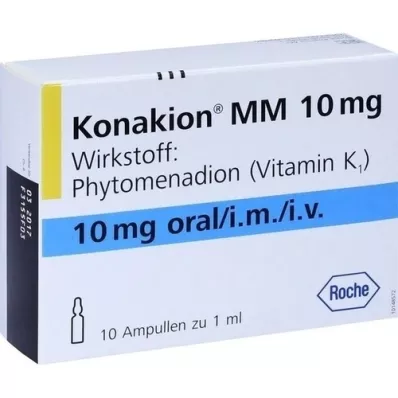 KONAKION MM 10 mg lahus, 10 tk