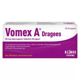VOMEX A Kaetud tabletid 50 mg, 20 tk