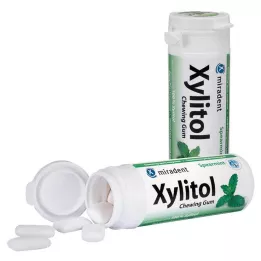 MIRADENT Xülitooli närimiskumm Spearmint, 30 tk