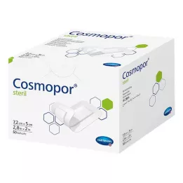 COSMOPOR steriilne haavaside 5x7,2 cm, 50 tk