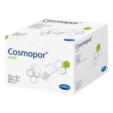COSMOPOR steriilne haavaside 5x7,2 cm, 50 tk