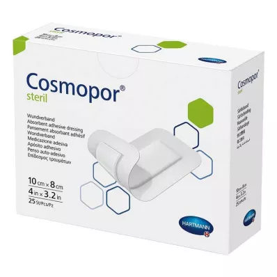 COSMOPOR steriilne haavaside 8x10 cm, 25 tk