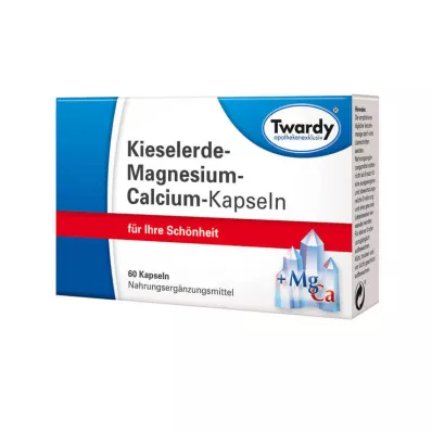 KIESELERDE MAGNESIUM kaltsiumkapslid, 60 kapslit KIESELERDE MAGNESIUM kaltsiumkapslid, 60 kapslit