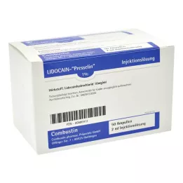 LIDOCAIN PRESSELIN 1% süstelahus, 100X2 ml