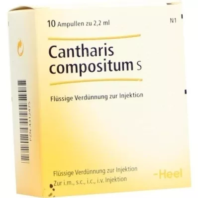 CANTHARIS COMPOSITUM S ampullid, 10 tk