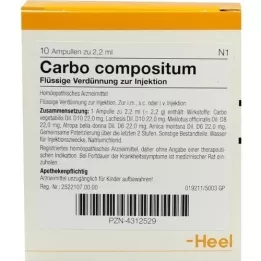 CARBO COMPOSITUM Ampullid, 10 tk