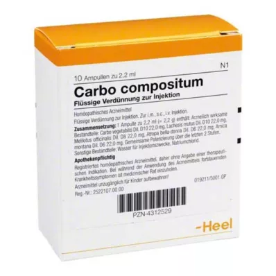 CARBO COMPOSITUM Ampullid, 10 tk CARBO COMPOSITUM Ampullid, 10 tk