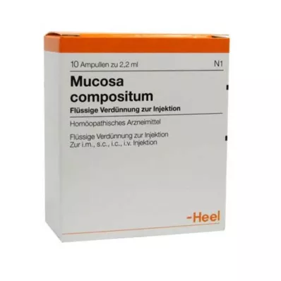 MUCOSA komposiitampullid, 10 tk