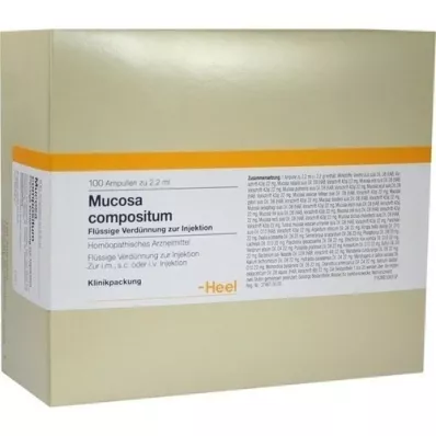 MUCOSA komposiitampullid, 100 tk