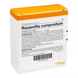 RAUWOLFIA COMPOSITUM Ampullid, 10 tk