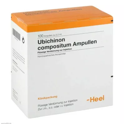 UBICHINON komp.ampullid, 100 tk UBICHINON komp.ampullid, 100 tk