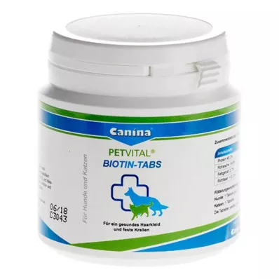 Petvital Biotin Tabs vet.(loomadele), 50 tk