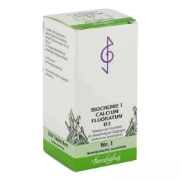 BIOCHEMIE 1 Calcium fluoratum D 3 tabletti, 200 tk