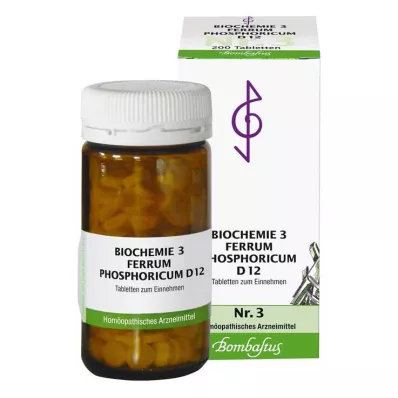 Biochemistry 3 Ferrum phosphoricum D 12 tabletti, 200 tk