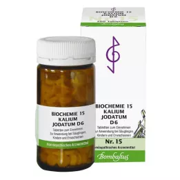 BIOCHEMIE 15 Kalium jodatum D 6 tabletti, 200 tk
