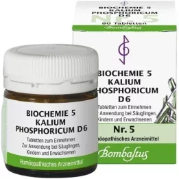 BIOCHEMIE 5 Kalium phosphoricum D 6 tabletti, 80 tk
