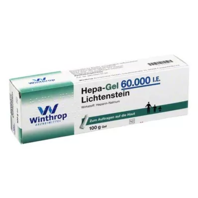 HEPA GEL 60,000 I.U. Lichtenstein, 100 g