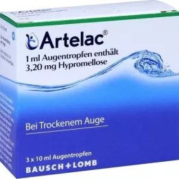 ARTELAC silmatilgad, 3X10 ml