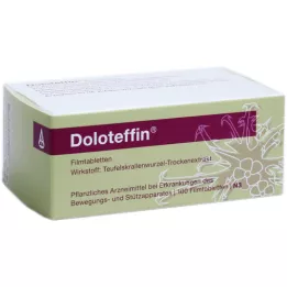 DOLOTEFFIN Õhukese polümeerikattega tabletid, 100 tk