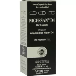 NIGERSAN D 4 kapslit, 20 kapslit