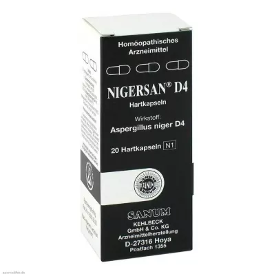 NIGERSAN D 4 kapslit, 20 kapslit