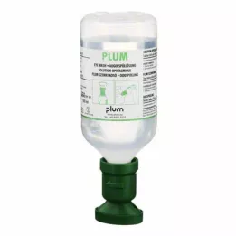 PLUM NaCl silmade loputuslahus koos silmaklaasiga, 500 ml