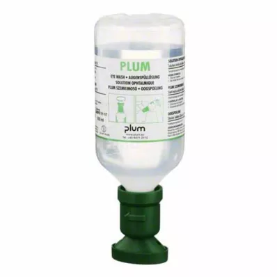 PLUM NaCl silmade loputuslahus koos silmaklaasiga, 500 ml PLUM NaCl silmade loputuslahus koos silmaklaasiga, 500 ml