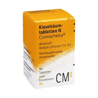 KIESELSÄURETABLETTEN N Cosmochema, 50 tk KIESELSÄURETABLETTEN N Cosmochema, 50 tk