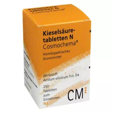KIESELSÄURETABLETTEN N Cosmochema, 250 tk KIESELSÄURETABLETTEN N Cosmochema, 250 tk