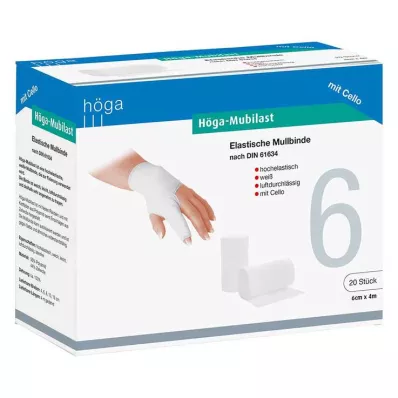 HÖGA-MUBILAST fikseerimisside 6 cmx4 tsellofaaniga, 1 tk