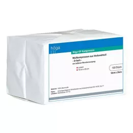 HÖGA-KOMPRESSEN OP 10x20 cm mittesteriilne 8x, 100 tk