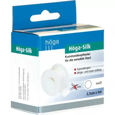 HÖGA-SILK Kips 2,5 cmx5 m, 1 tk