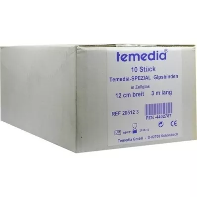 GIPSBINDE Temedia special 12 cmx3 m, 10 tk