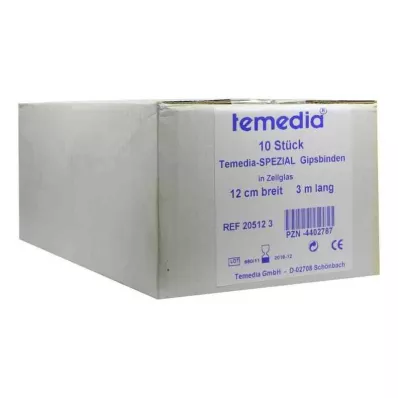 GIPSBINDE Temedia special 12 cmx3 m, 10 tk
