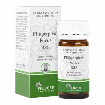 PFLÜGERPLEX Fucus 335 tabletti, 100 tk