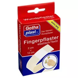 GOTHAPLAST sõrmeside 2x12 cm elastne, 5X2 tk