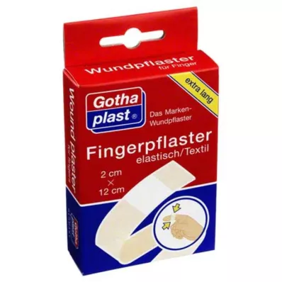 GOTHAPLAST sõrmeside 2x12 cm elastne, 5X2 tk GOTHAPLAST sõrmeside 2x12 cm elastne, 5X2 tk