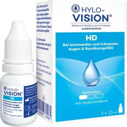 HYLO-VISION HD silmatilgad, 2X15 ml