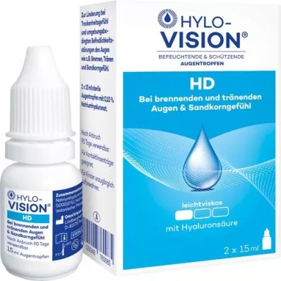 HYLO-VISION HD silmatilgad, 2X15 ml