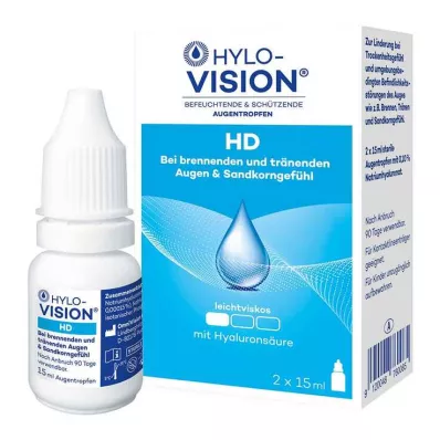 HYLO-VISION HD silmatilgad, 2X15 ml