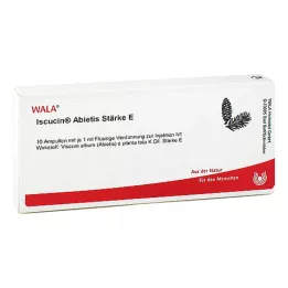 ISCUCIN abietis Tärklis E Ampullid, 10X1 ml