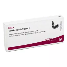 ISCUCIN abietis Tärklis H ampullid, 10X1 ml