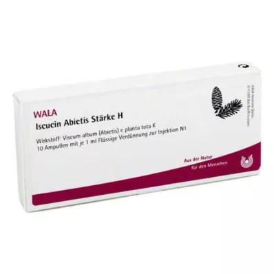 ISCUCIN abietis Tärklis H ampullid, 10X1 ml