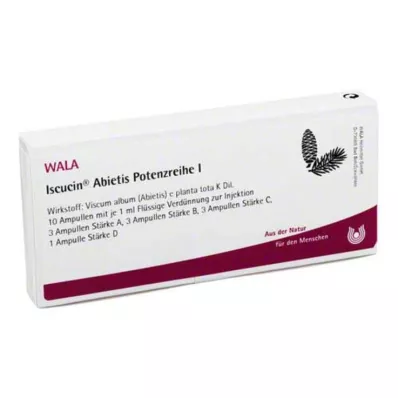 Iscucin Abietis potentsi seeria I ampullid, 10x1 ml