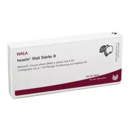 ISCUCIN mali Tärklis D Ampullid, 10X1 ml