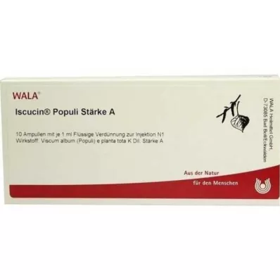 Iscucin Populi St.A ampullid, 10x1 ml