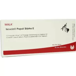 ISCUCIN populi Tugevus E Ampullid, 10X1 ml
